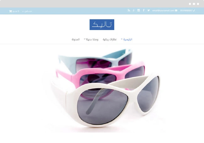 متجر، رسمي، مدونة